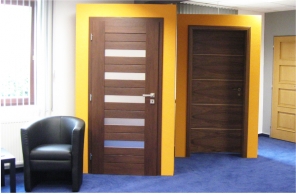 Interiér pobočky Okna Macek Ostrava